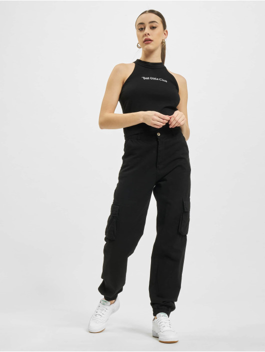 Mister Tee Tops sans manche Bad Girls Short noir